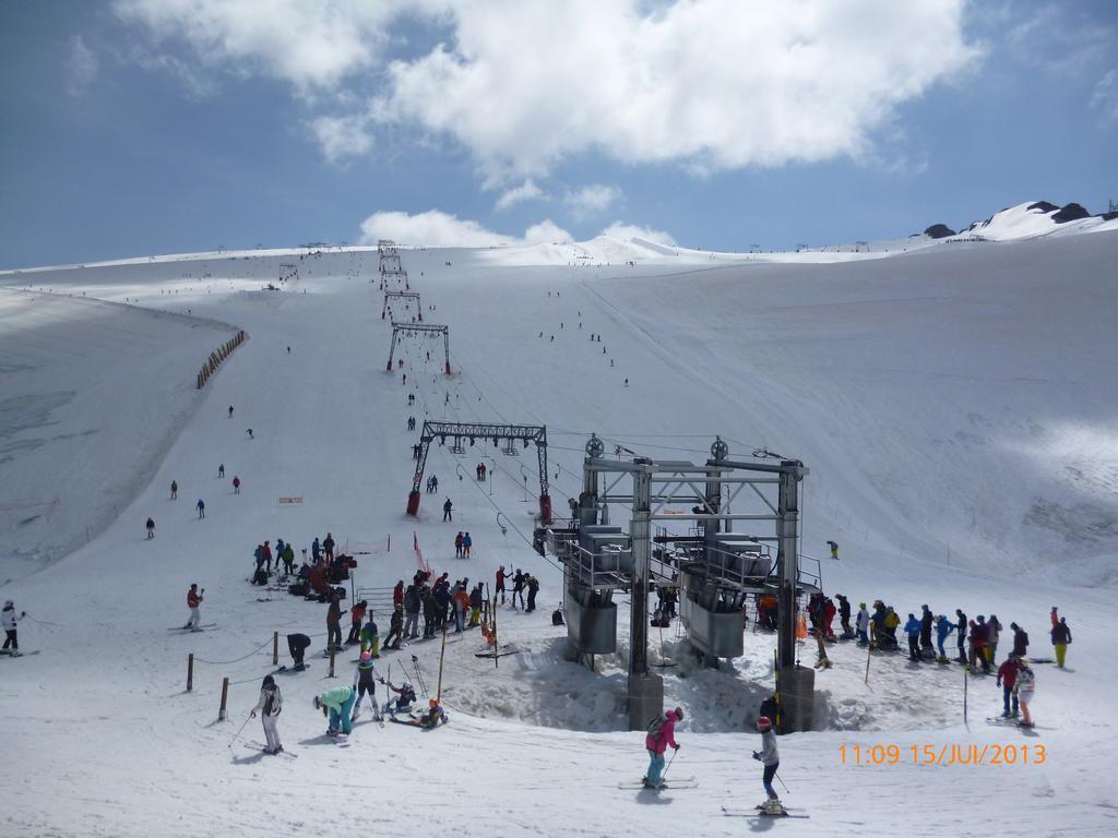 Au Coeur De La Station Lägenhet Les Deux Alpes Rum bild